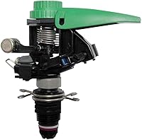 Rain Bird P5R Plastic Impact Sprinkler - Adjustable 20°-360° Pattern, 24-45' Spray Distance for Reliable Lawn Watering