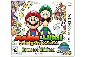 Super Mario World 3DS : Nintendo 3DS Mario & Luigi Superstar Saga + Bowser's Minions