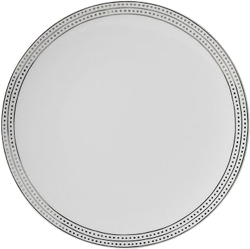 Bernardaud Top Coupe Salad Plate White/Platinum