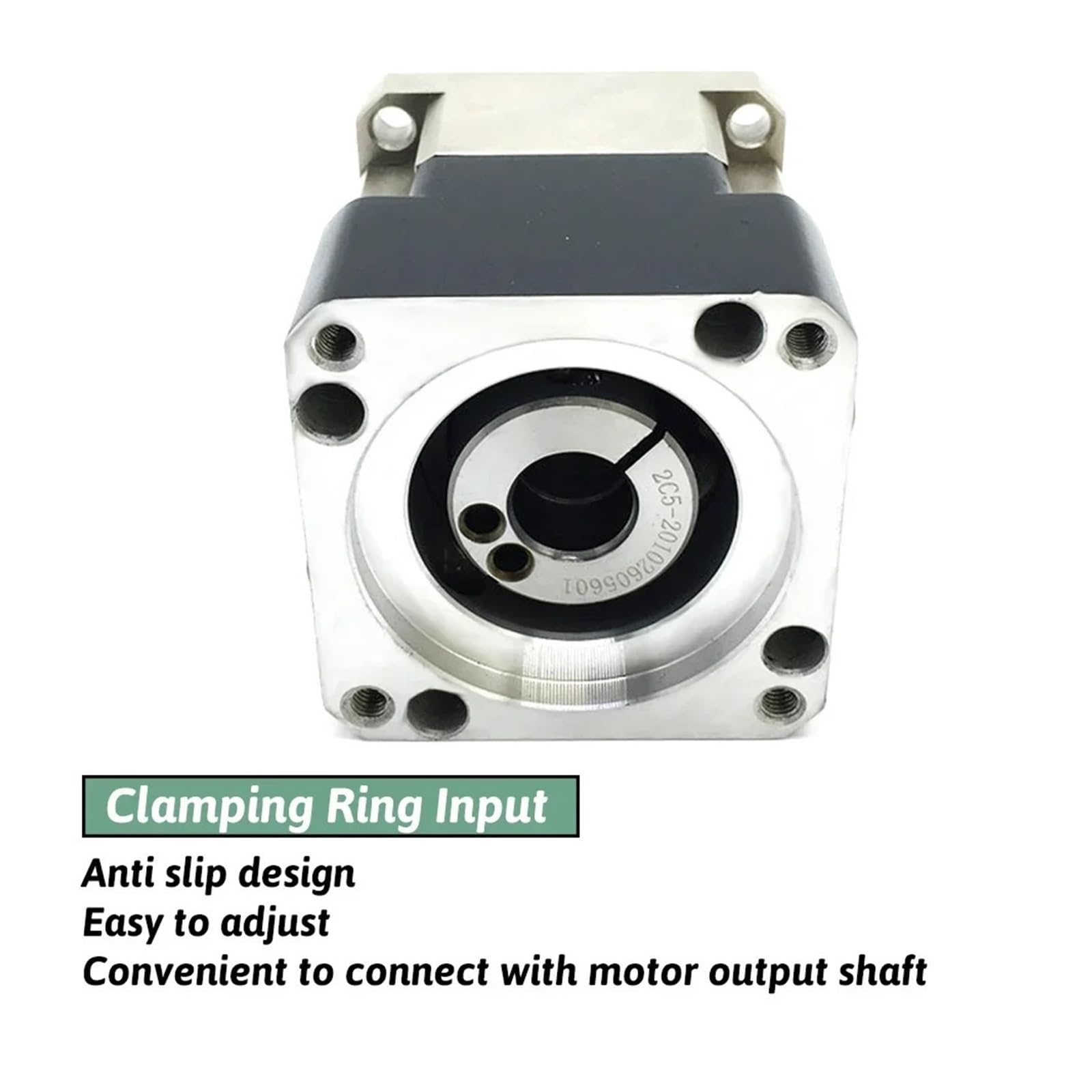 Stirnradgetriebe 200W-600W for NEMA23-Schrittmotor(Ratio 15 to 1,8 Input For Step)