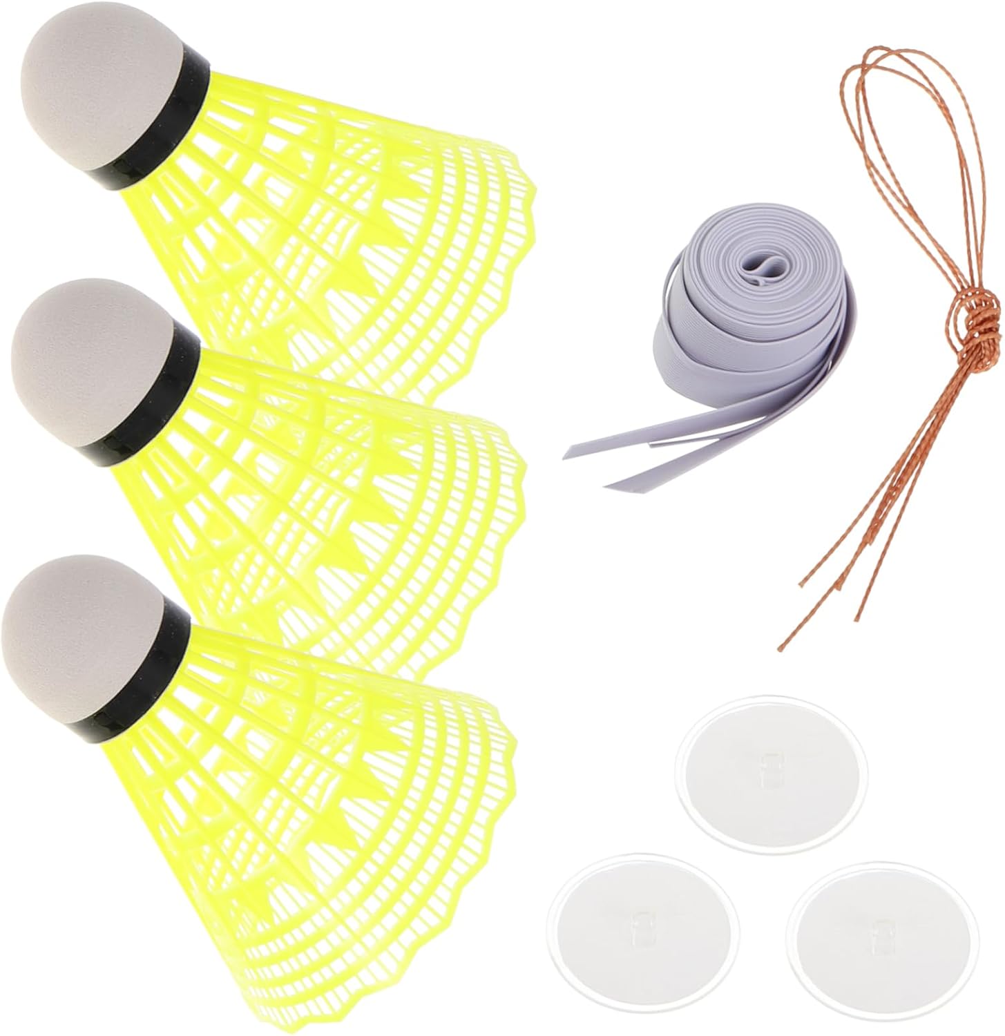 Badminton Training Device Self Returning Shuttlecock for Indoor Practice Enhance Power Techniques Reaction Portable Equipment for Single Player Skill Development