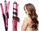 Diya Sales Nova 2 In 1 Hair Straightener and Curler With Ceramic Coated Plate for Women - Multicolor gallery image