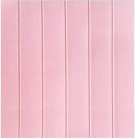 Amazon Co Jp Poppap 3d壁紙 壁パネル プレーン 無地 ピンク色 木製 3d壁紙 フェイクウッドストリップ レンガ壁パネル 剥がして貼れるフォーム壁タイル 子供部屋 女の子部屋 壁装飾 5パネル ホーム キッチン