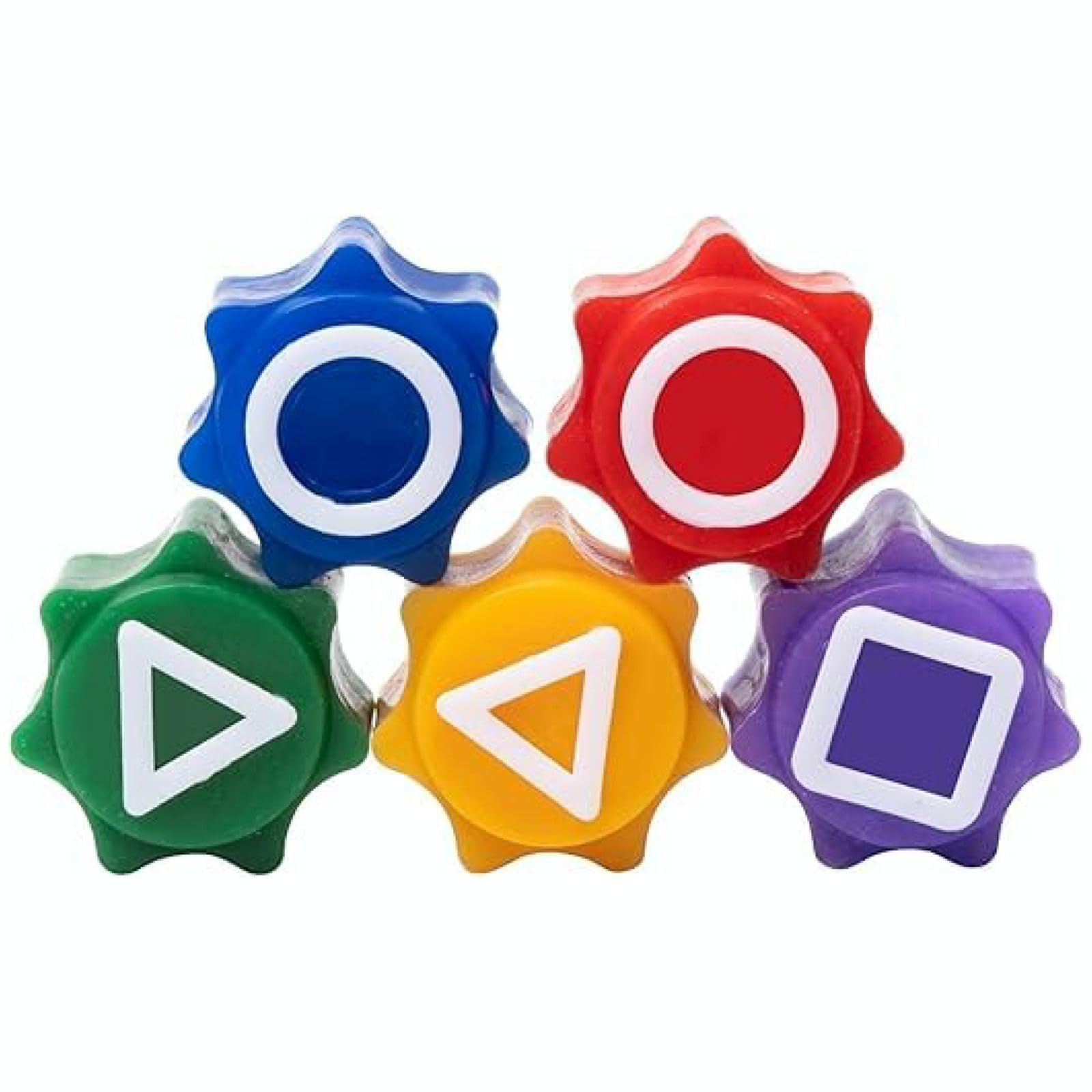 THE PUZZL CO - Gonggi-Style Dice Puzzle Set - Traditional Korean Gameplay, Includes Themed Storage Case, Durable Dice for Casual Gamers and Collectors, Made in Biodegradable Plastic (PLA)
