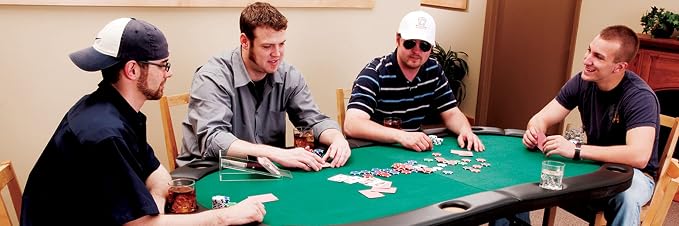 Mesa plegable Fat Cat Texas Hold'em para 11 jugadores miniatura 2