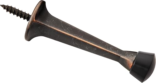 Miniatura 9 de National Hardware N335-166 243 Topes de puerta rígidos en bronce antiguo, 3"