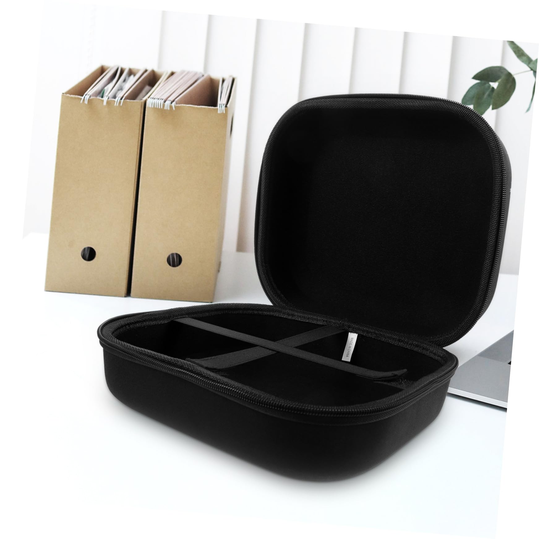 Borsa Porta Occhiali Rigida Antiurto per Visore Vr, Custodia Protettiva Portatile da Viaggio Maniglia, Resistente All’acqua, per Accessori Elettronici e Dispositivi di Realtà