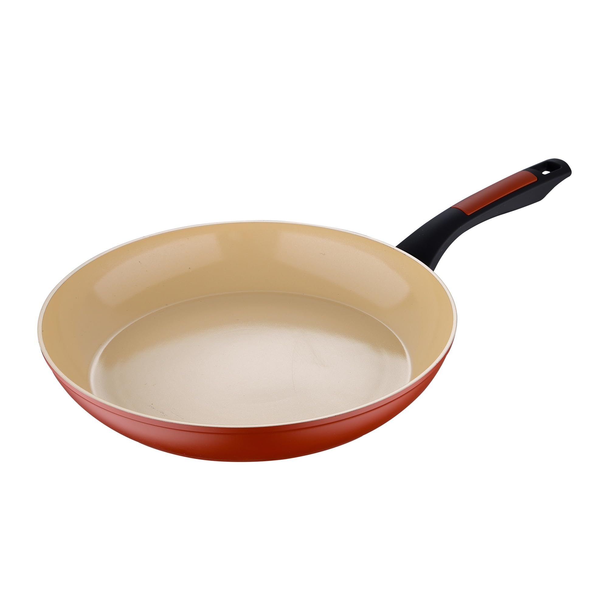 UNITED COLORS OF BENETTON. Safari | Juego de Sartenes | Incluye 3 Sartenes Antiadherentes de 20, 24 y 28 cm de Diámetro | Fabricadas en Aluminio Forjado | Menaje de Cocina | Aptas para Inducción