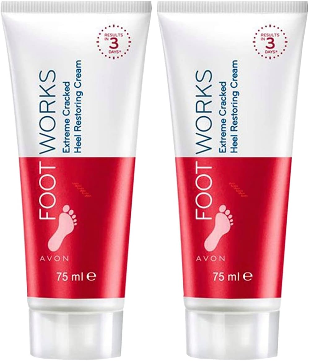Foot Works Maximum Strength Cracked Heel Cream - Lot of 2