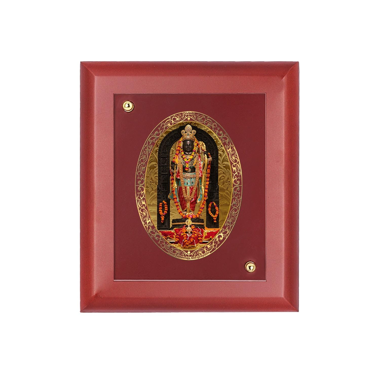 Khatu Shyam Gold Photo Frame - 24K Luxury -14