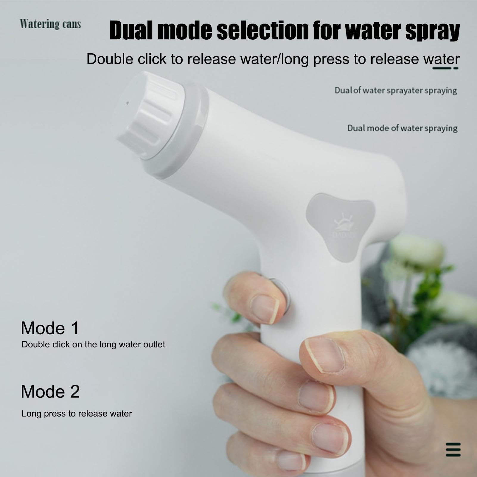 Vaporisateur électrique – Brumisateur portatif rechargeable pour arrosage, nettoyage et fertilisation – Pulvérisateur automatique portable pour plantes pour l'intérieur et l'extérieur