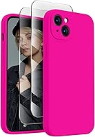 Vista 59 de FireNova Designed for iPhone 13 Pro Max Case, Silicone [Camera Protection] Phone Case with [2 Screen Protectors], Soft Anti-Scratch Microfiber Deep