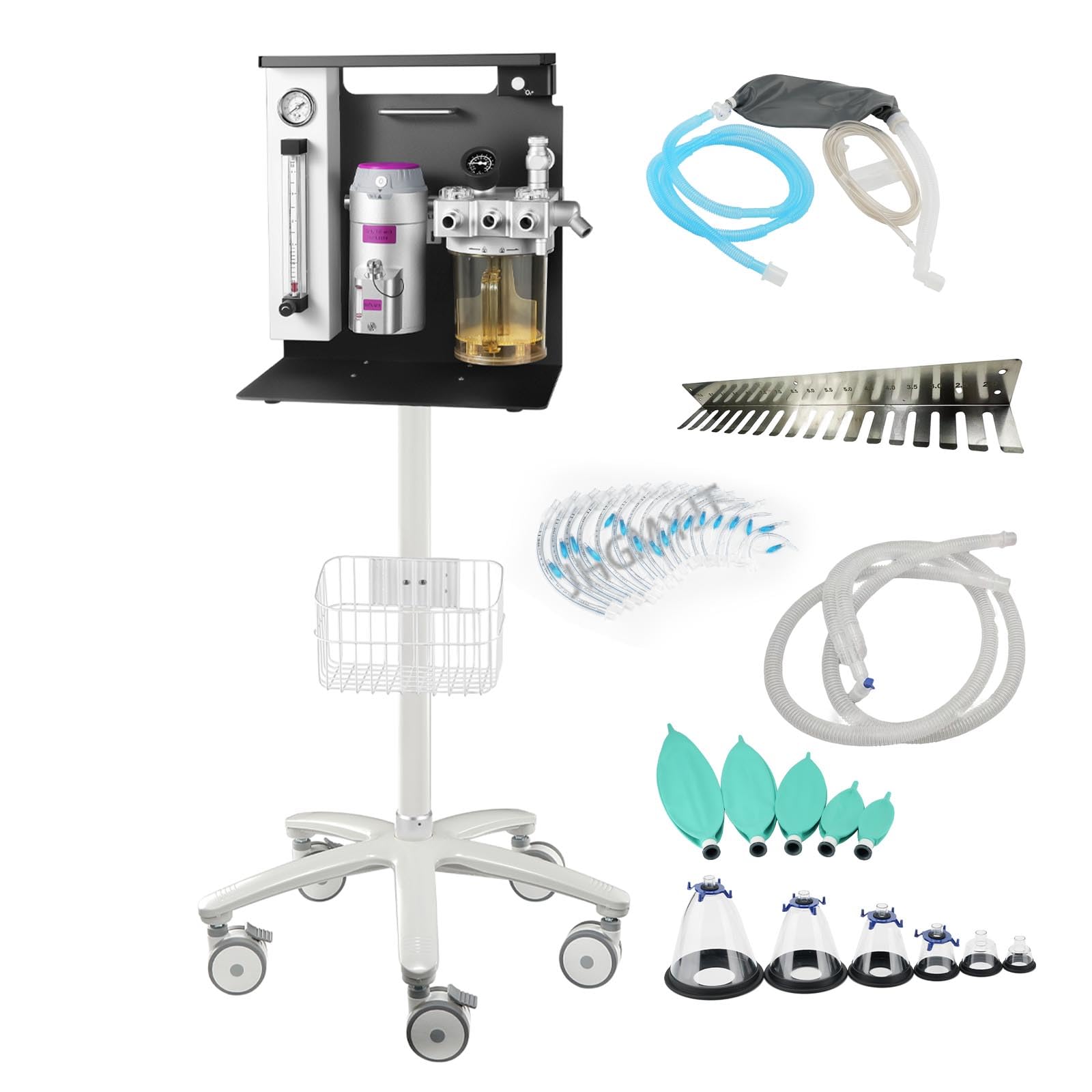 Veterinary Anesthesia Machine,with Trolley