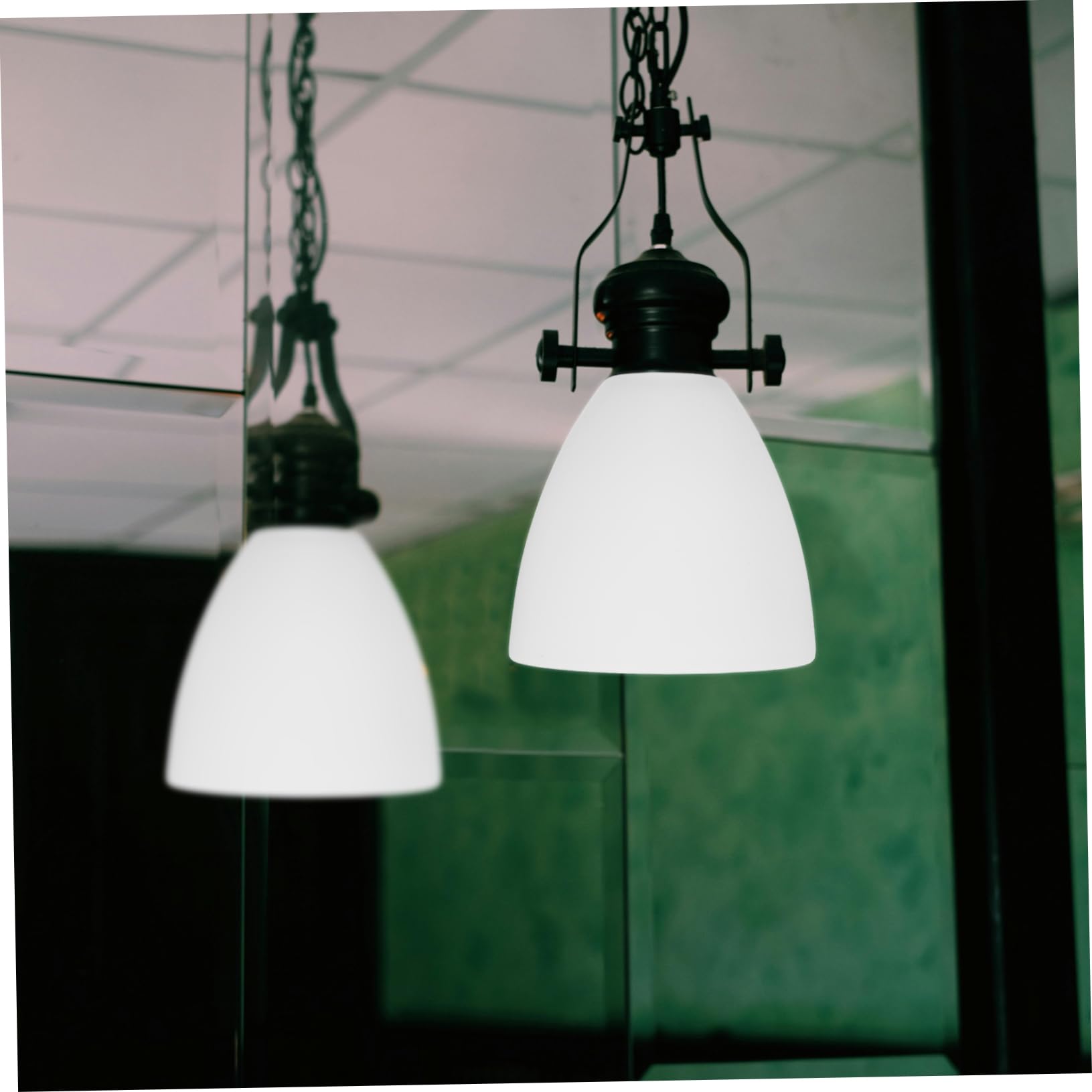 Klosze Szklane Zamienne Do Lamp Wiszących Klosze Misowe Do Żyrandoli Proste Akcesorium Do Abażuru