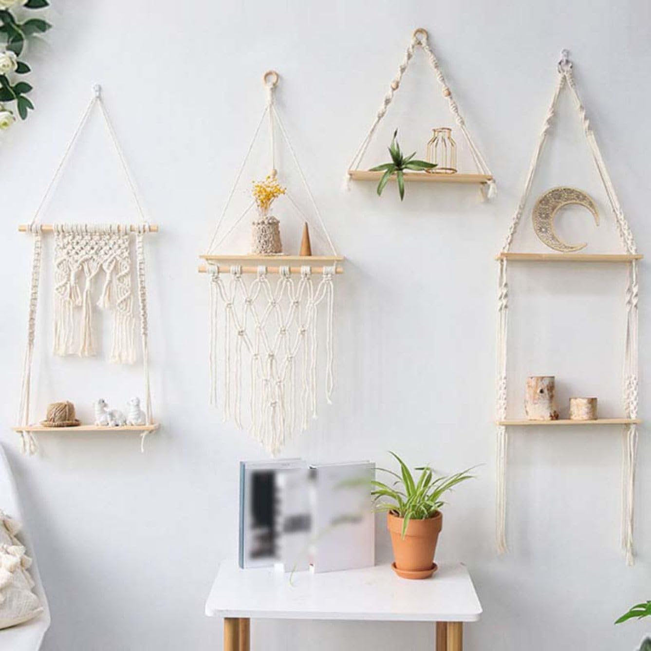 フリンジ➳order➳マクラメミニタペストリーナチュラルインテリア