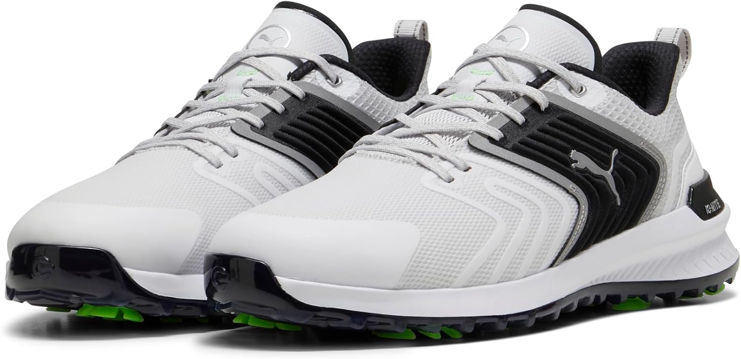 PUMA GOLF Men's Ignite Innovate Sneaker, 9.5 Wide White - Image 3