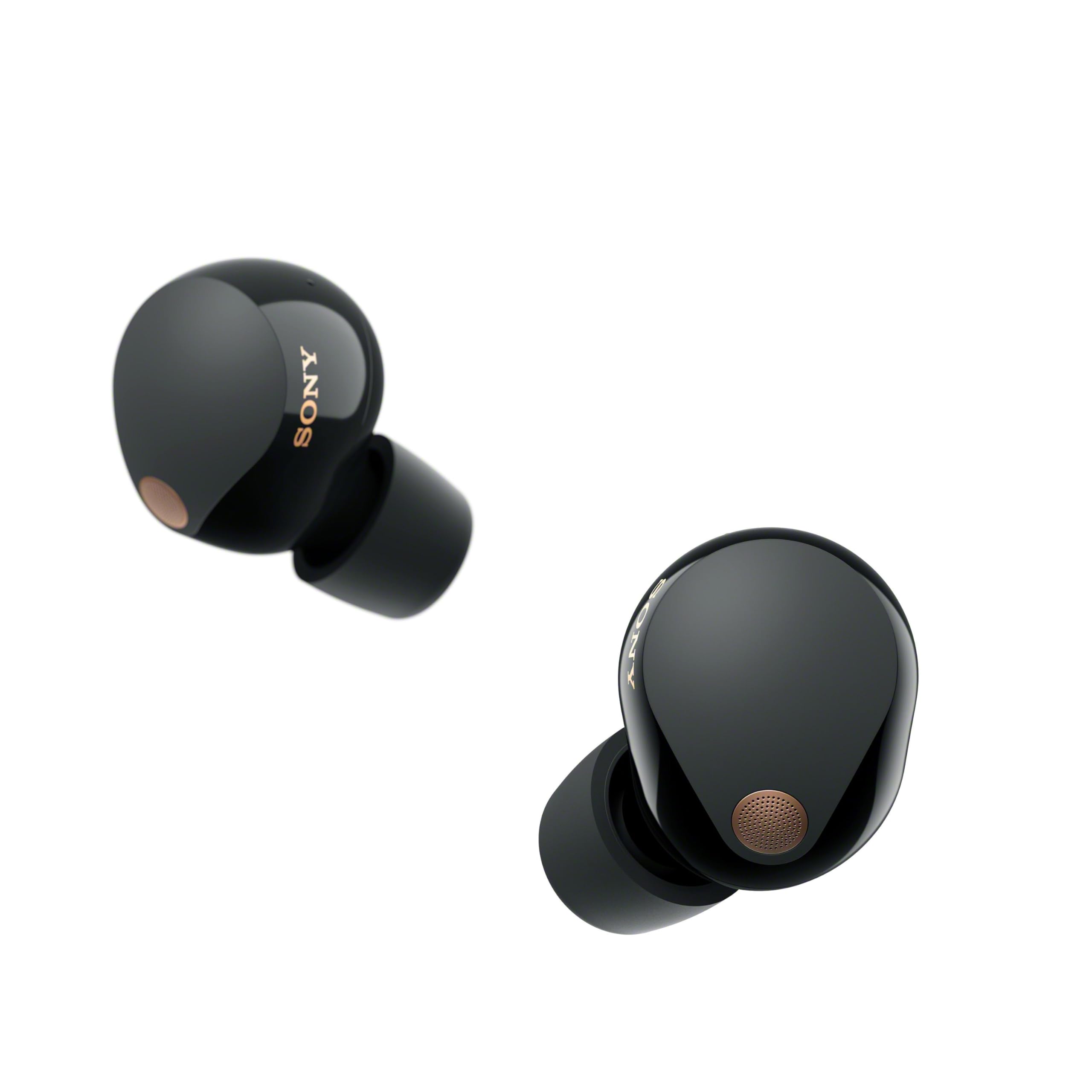 Sony WF-1000XM5 écouteurs sans Fil à réduction de Bruit, Bluetooth, Intra-Auriculaires avec Micro, 36 Heures d'autonomie, Charge Rapide, IPX4, Compatible iOS et Android - Noir