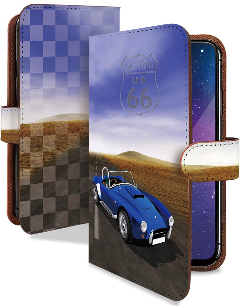 Amazon Co Jp Stream S 302hw ケース 手帳型 携帯ケース 車 ルート66 青 高級車 外車 青 おしゃれ ストリーム スマホケース 302 Hw イラスト カメラレンズ全面保護 カード収納付き 全機種対応 T0246 家電 カメラ