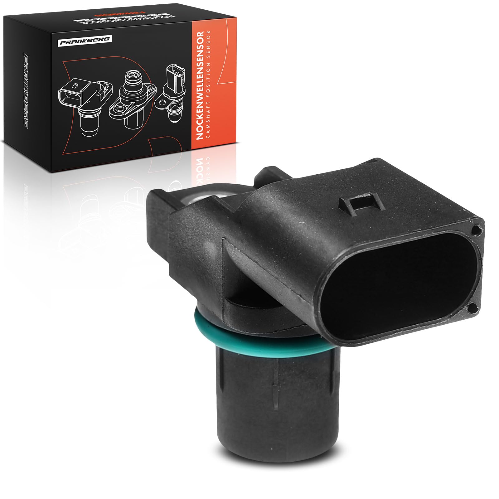 Frankberg Sensore Posizione Albero a Camme 3-Poli Compatibile con Serie 5 Touring E61 X5 E70 Serie 5 E60 X6 E71 E72 X3 E83 Replace# 7792256