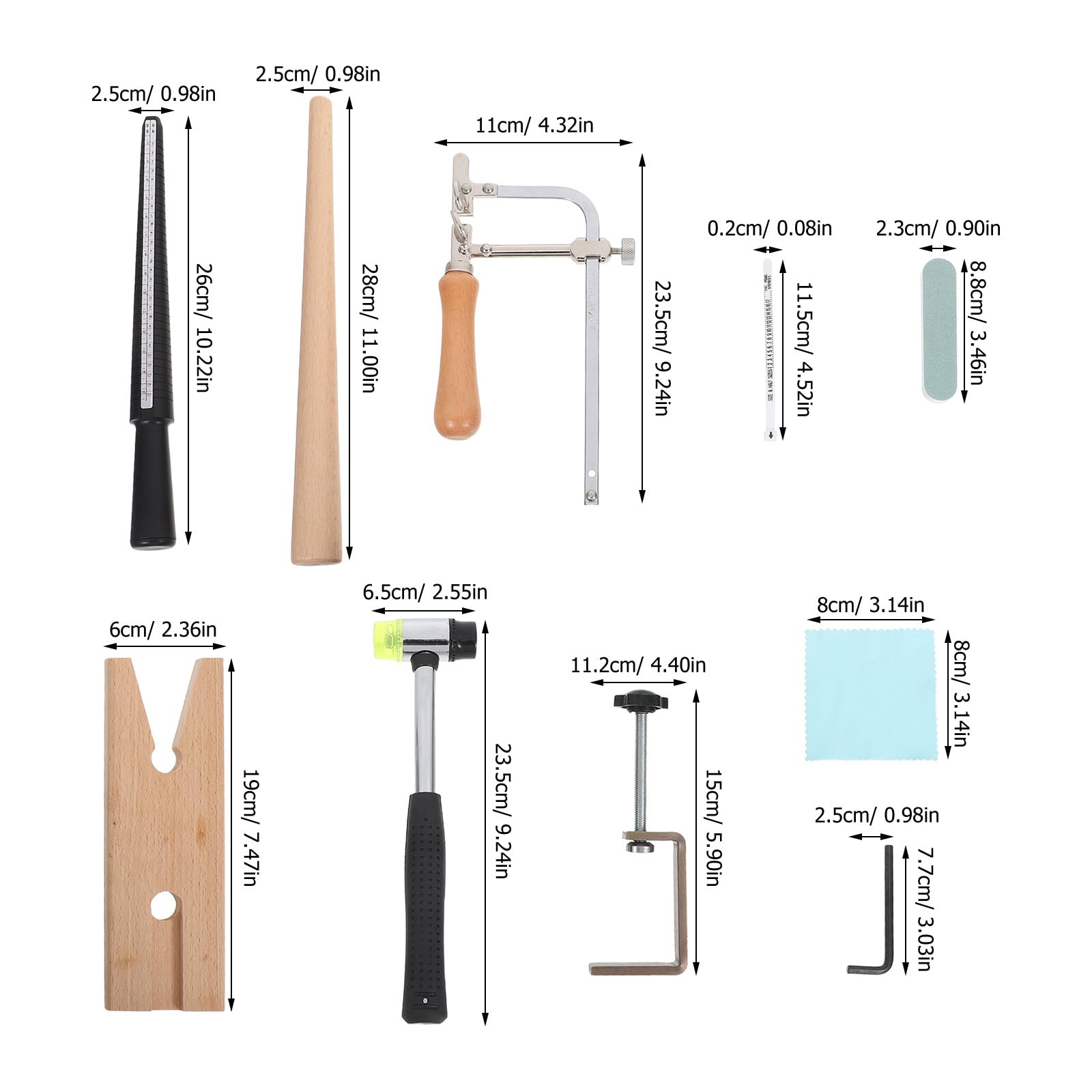 Kit de Fabrication de Bijoux Outil D'expansion Annulaire Robuste 1set