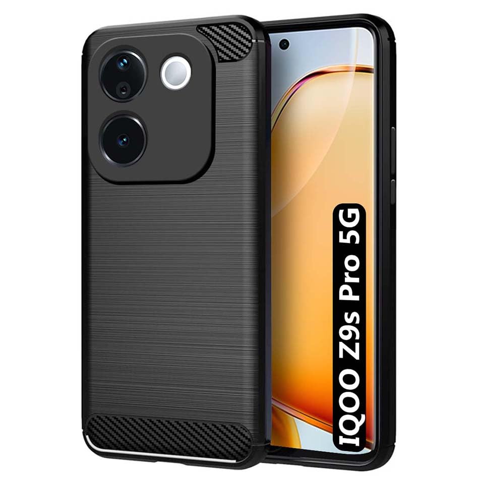 LoudCase Back Cover for iQOO Z9s Pro 5G | Hybrid Protection Shockproof | Anti-Slip Grip | Rubber TPU Stylish Back Case for iQOO Z9s Pro 5G (Black) (B0DGLNNHQT) Amazon Price History, Amazon Price Tracker