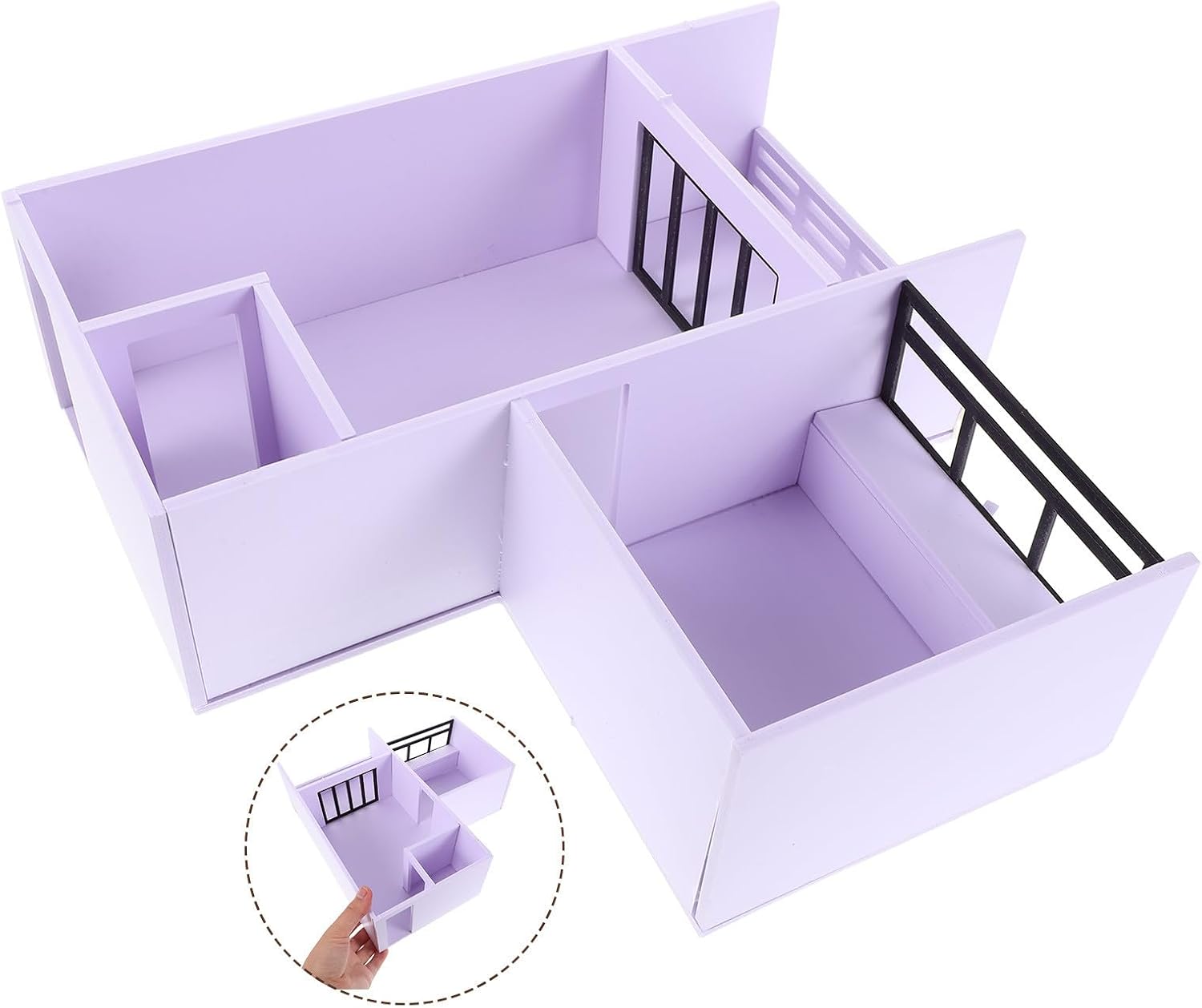 Miniature House Architecture Kit for Family 1: 25 Scale Realistic Layout