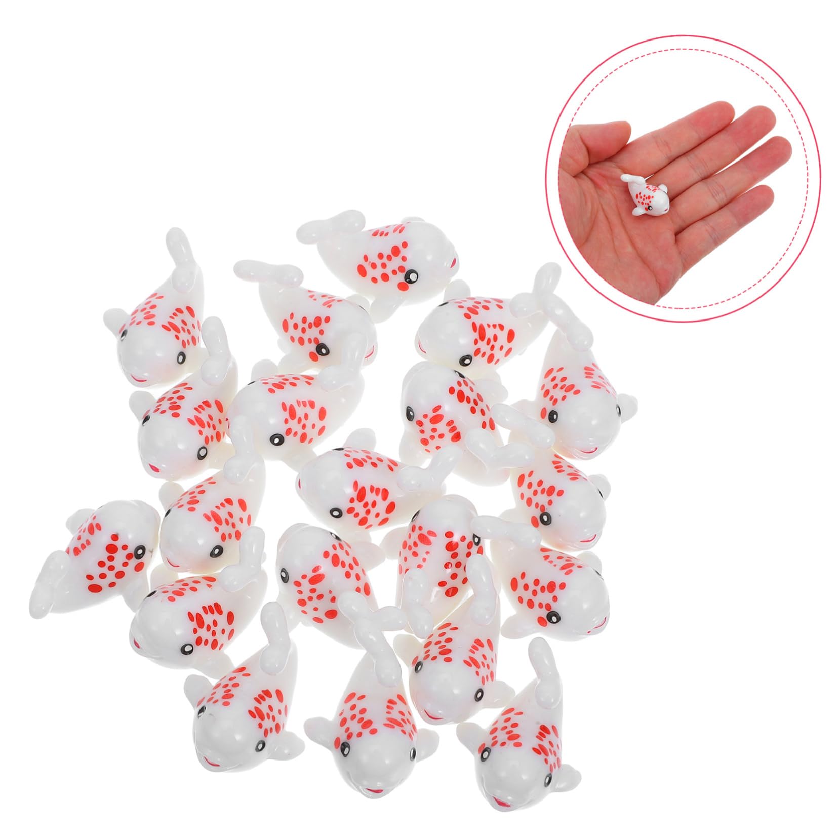 UPKOCH 5 Set Miniature Animali Per Decorazione Cortile E Balcone Figure Realistiche Per Piccole Giardiniere 20 Pezzi * 5