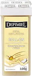 DEPIMIEL CERA ROLLON CHOCO BRANCO COCO 100G
