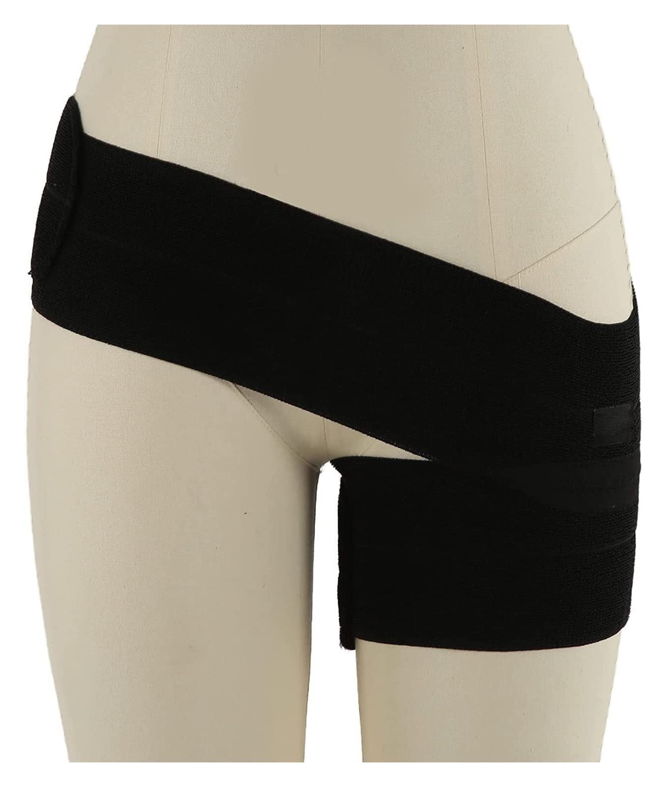 Reutilizable Muslo Ingle Soporte Compresión Manga 2 Piezas Transpirable Cerrar Ciática Brace Cinturón para Hombres Mujeres Ingle Profesional 22.7.21 (Color : 2pcs, Size : Medium/m)