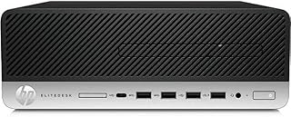 HP EliteDesk 705 G4 SFF Desktop, AMD Ryzen 5 PRO 2400G 3.6GHz, 8GB DDR4, 256GB PCIe SSD, Win10 Pro