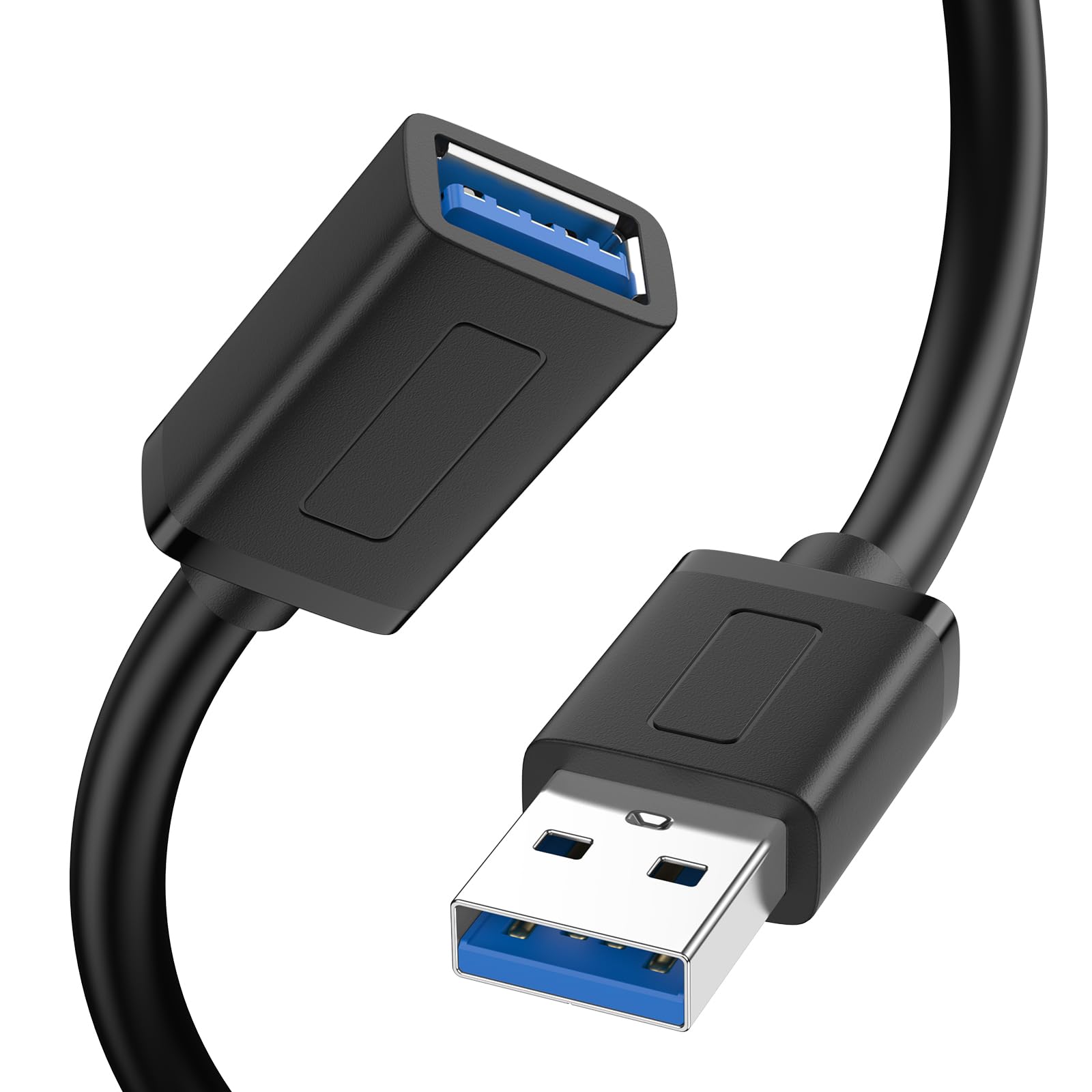 Vancle USB 3.0 Extension Cable 1M, USBA Male to A Female Cable USB Extension Lead High Speed Data Transfer Compatible for Printer, Scanner, Camera, Keyboard, Card Reader, Hard Drive, USB Disk