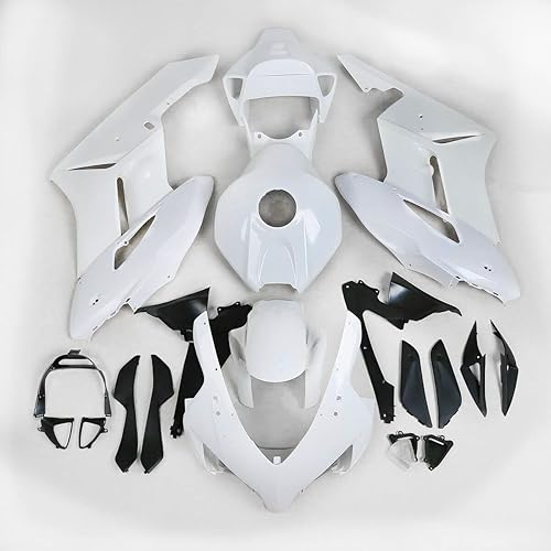 HTTMT Kit de carenados de inyección ABS BodyWork compatible con Hond CBR1000RR 2004-2005 sin pintar