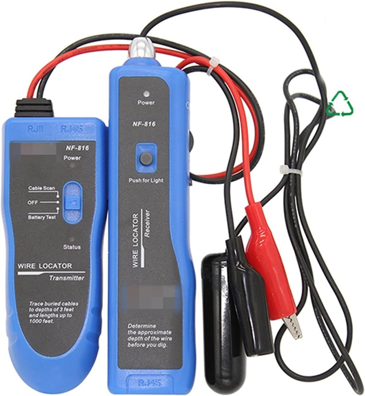 Cable Tester Underground Wire Detector Locating Tracking Buried And