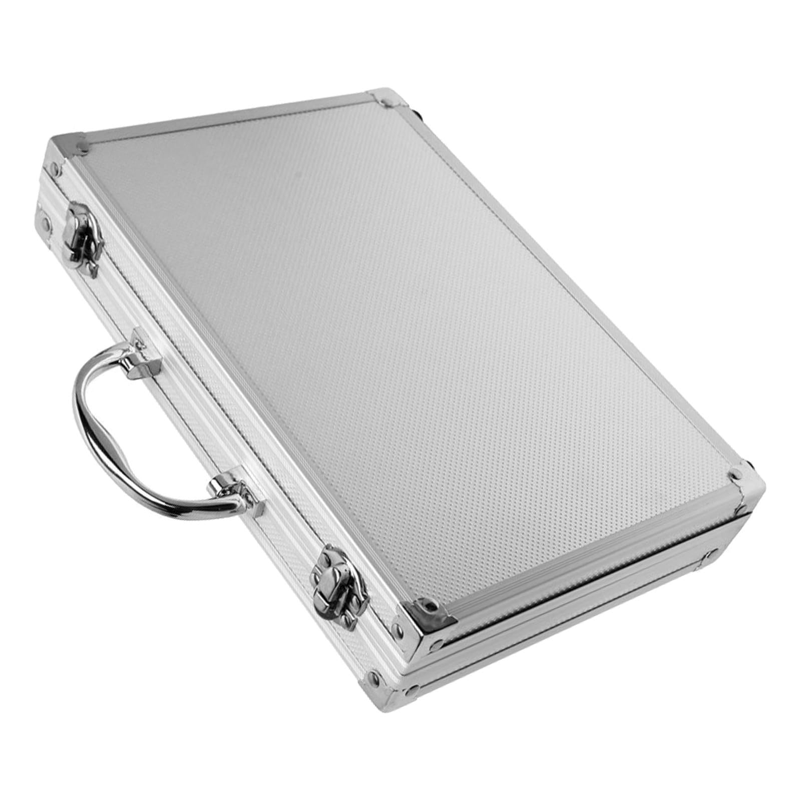 Caja de Almacenamiento de Metal para Monedas Coleccionables Portátil