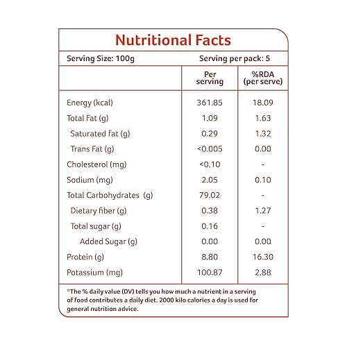 Miniatura 2 de Harina de arroz orgánica envasada en paquete al vacío de 4 libras