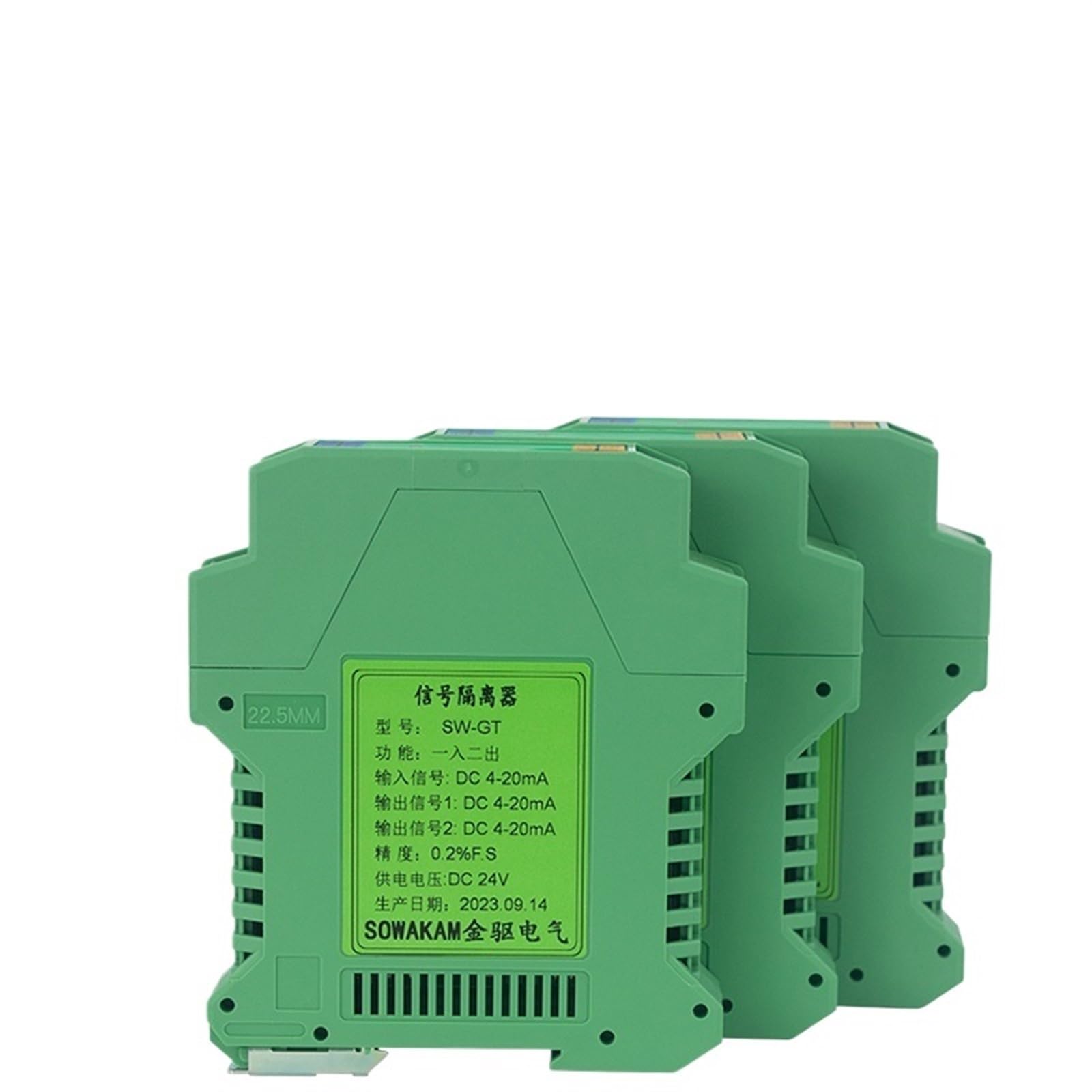 Isolateur de signal 4-20mA pour stopper les boucles de masse et protéger l'automate 24V