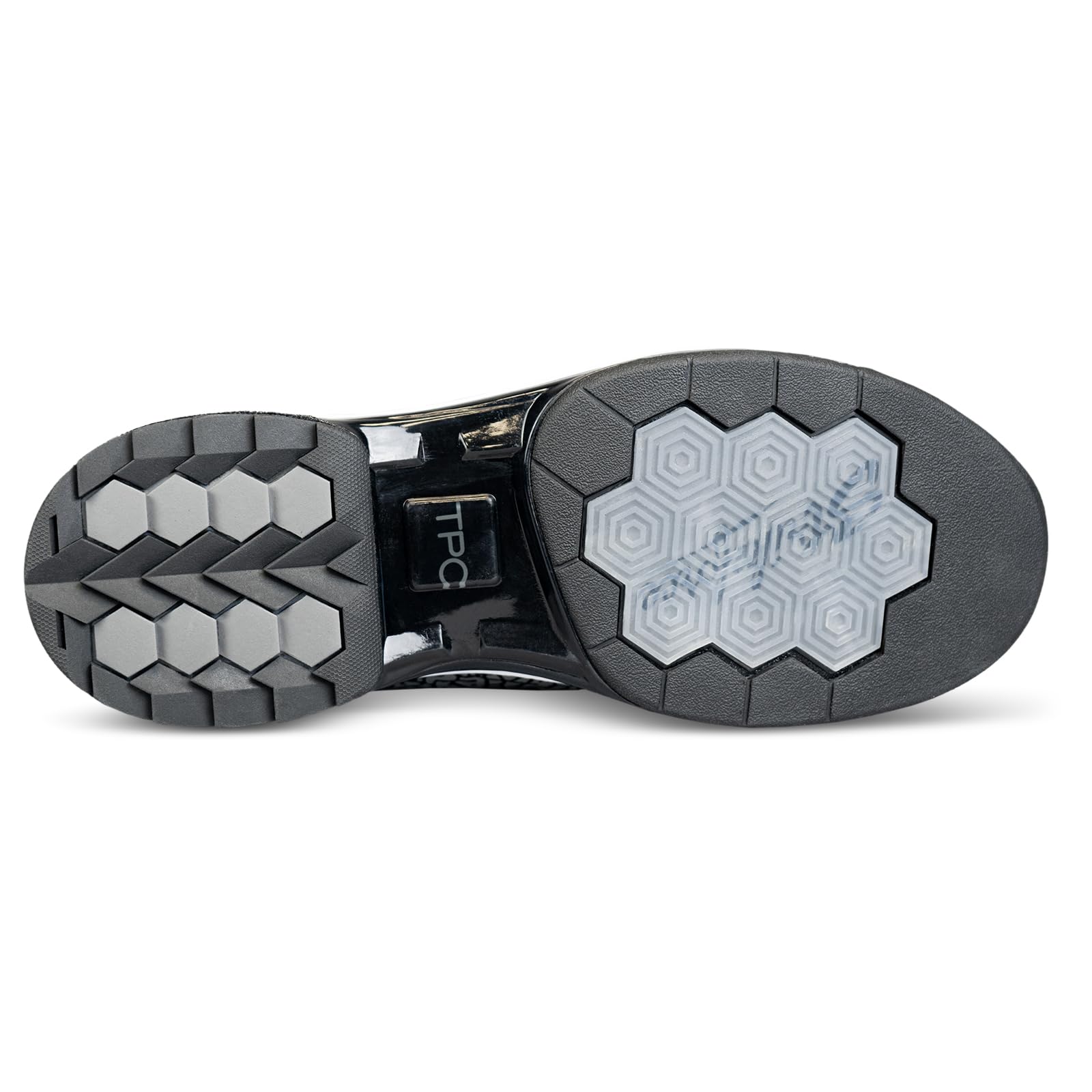 KR Strikeforce The TPC Gladiator Black/Stone High Performance Right Hand Men's Bowling Shoe