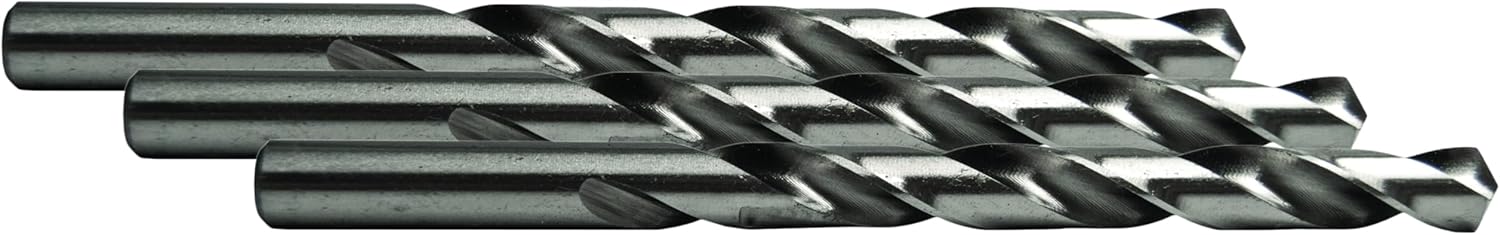 Century Drill & Tool 11617 Letter Gauge Drill Bit, Size Q (Pack of 3)