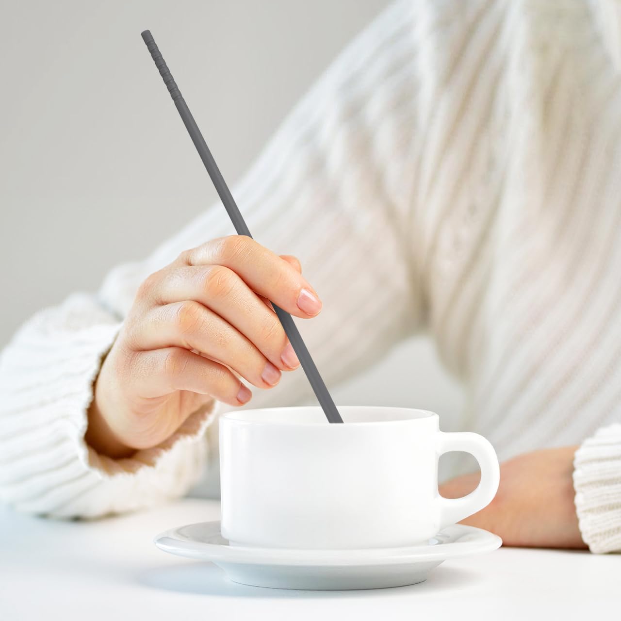 Silicone Chopsticks & Stirring Spoon - 2 Pairs -8 Silicone Chopsticks & Stirring Spoon - 2 Pairs -8