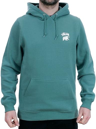 Stussy - Sudadera con Capucha (tamaño Grande), diseño de Escudo de león:  Amazon.es: Ropa