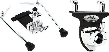 Pearl Jungle Gig 16” Floor Tom to Bass Drum Adaptor Kit and I.S.S. 12”-16” Tom Mount System