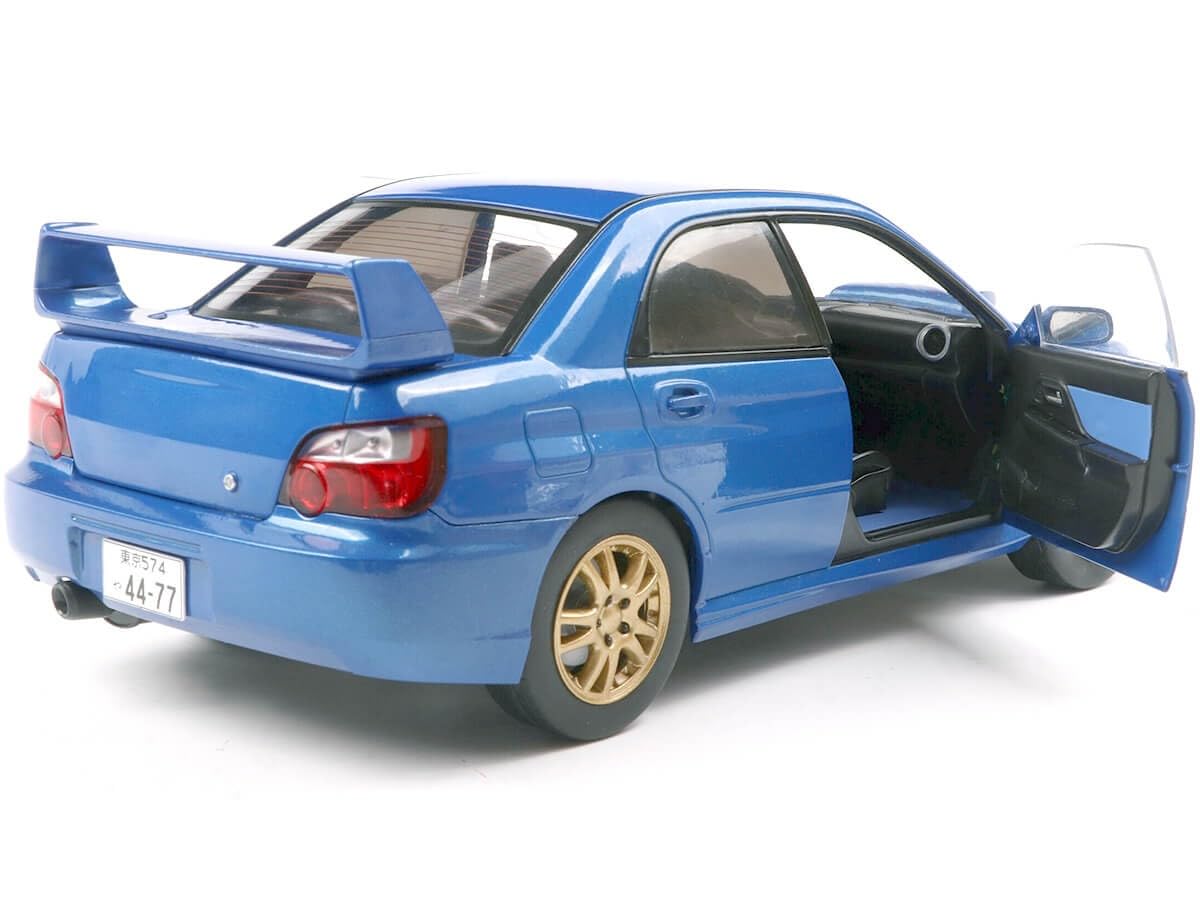 Amazon.com: Subaru Impreza WRX STI 2003 Sonic Blue – 1:18 Diecast