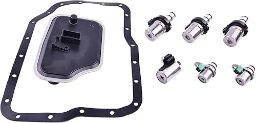 Miniatura 6 de Kit de servicio de filtro de solenoide de cambio de transmisión 4F27E Compatible con Ford Focus Transit Connect Compatible con Mazda Protege