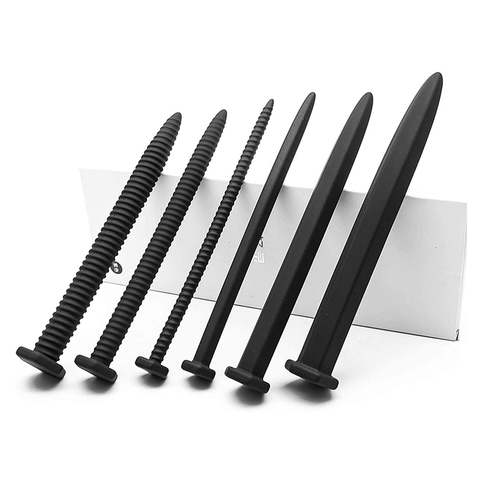 Harnröhren Dilatoren Set 6 Stück Silikon Katheter Sounding Penis Plug Screw DIlator Optimal Masturbation Harnröhrenstimulation Sexspielzeug Set Für Männer