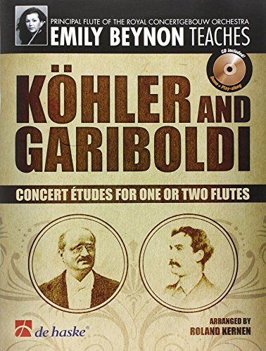  Köhler and Gariboldi, für ein oder zwei Flöten, m. Audio-CD