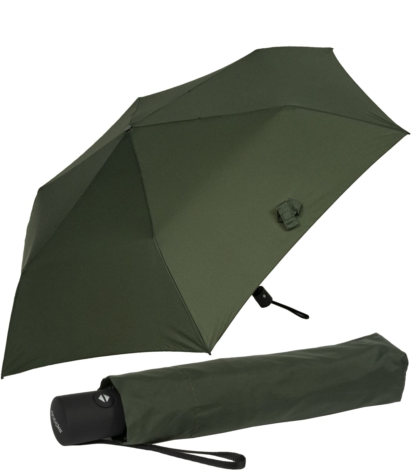 Doppler Parasol kieszonkowy Mini Zero Magic z automatycznym włączaniem, Kolor: zielony., Talla única, minimalistyczny, nowoczesny