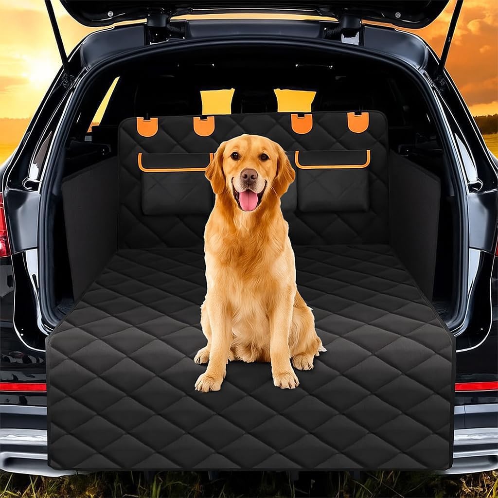 Funda Maletero Coche Perro para Dodge Ram 2500 2000-2026 | Impermeable Antideslizante Funda Perro Maletero Protector Accesorio Viaje,C