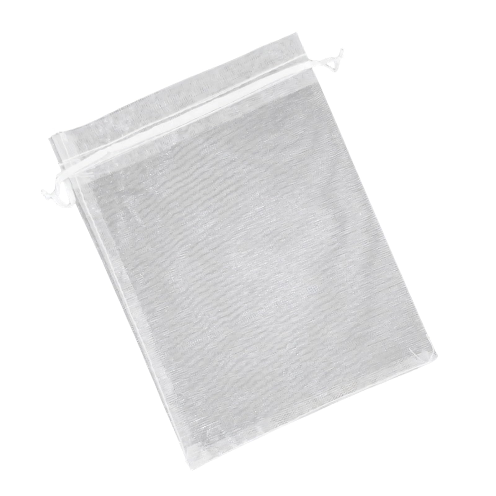 Tsophreniq 100Pcs Fruit Protective Bags Fruit Net Cover Drawstring Bags Barrier for Strawberries Blueberries Small Fruits Tree Adjustable Plant Protective Cover