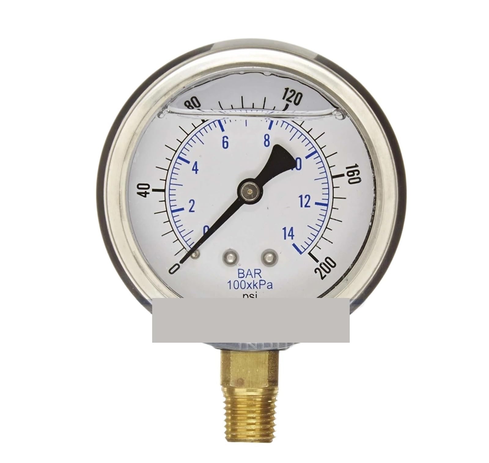 Mesure de pression pour compresseur d'atelier et gonflage de pneus de garage - 2