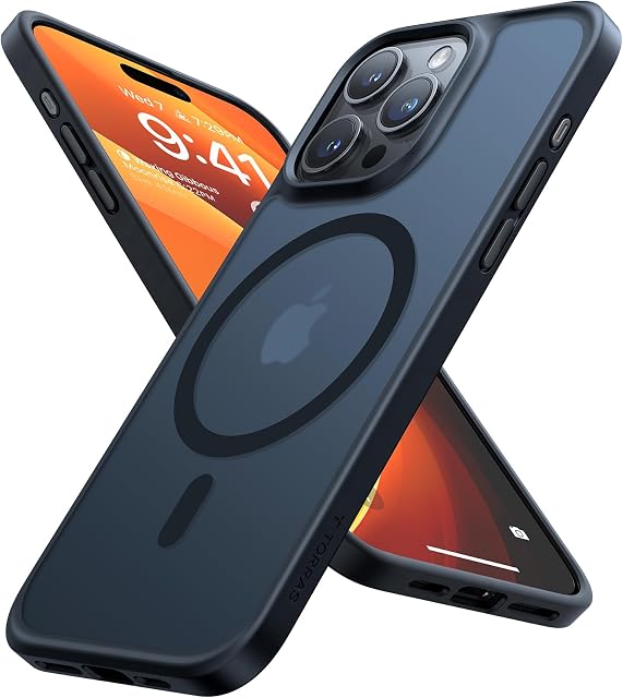 TORRAS Guardian-Mag do iPhone 15 Pro etui czarne